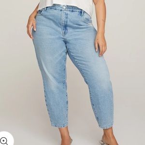 Good American Good Mom jeans, size 15